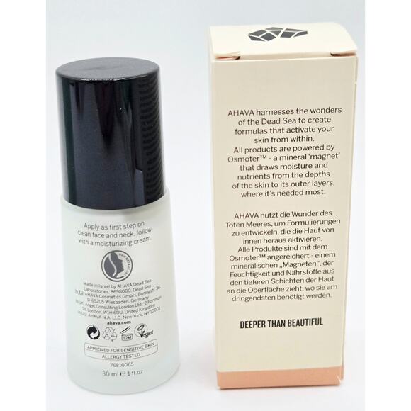 AHAVA Dead Sea Plant Dry Oil Body Mist~ 3.4 oz + Revitalizing Serum Moisture 1oz - Picture 4 of 8